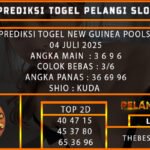 PREDIKSI TOGEL NEW GUINEA POOLS 04 JULI 2025