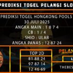 PREDIKSI TOGEL HONGKONG POOLS 30 JULI 2025