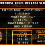 PREDIKSI TOGEL INDOSAT POOLS 31 JULI 2025