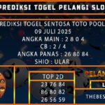 PREDIKSI TOGEL SENTOSA TOTO POOLS 09 JULI 2025