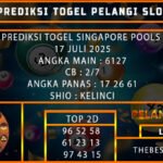 PREDIKSI TOGEL SINGAPORE POOLS 17 JULI 2025
