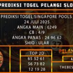 PREDIKSI TOGEL SINGAPORE POOLS 24 JULI 2025