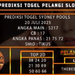 PREDIKSI TOGEL SYDNEY POOLS 20 JULI 2025