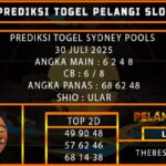 PREDIKSI TOGEL SYDNEY POOLS 30 JULI 2025