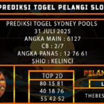 PREDIKSI TOGEL SYDNEY POOLS 31 JULI 2025