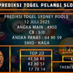 PREDIKSI TOGEL SYDNEY POOLS 12 JULI 2025