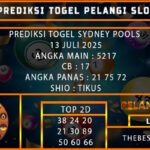 PREDIKSI TOGEL SYDNEY POOLS 13 JULI 2025