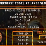 PREDIKSI TOGEL TELKOMSEL 22 JULI 2025