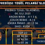 PREDIKSI TOGEL TELKOMSEL 06 JULI 2025