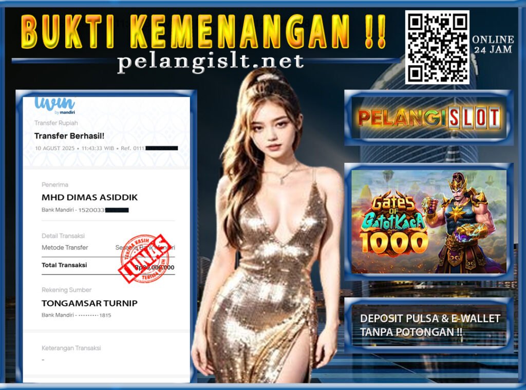 BUKTI JACKPOT PRAGMATIC 10/AGUSTUS/2025