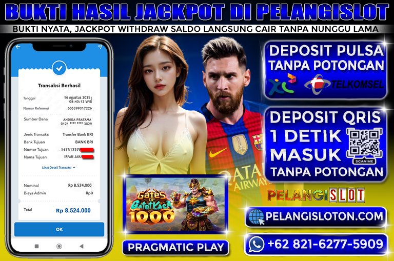 BUKTI JACKPOT PRAGMATIC 16/AGUSTUS/2025