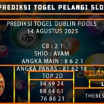 PREDIKSI TOGEL DUBLIN POOLS 14 AGUSTUS 2025