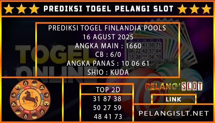 PREDIKSI TOGEL FINLANDIA POOLS 16 AGUST 2025