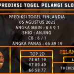 PREDIKSI TOGEL FINLANDIA 05 AGUSTUS 2025