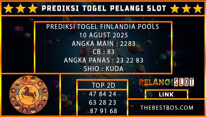PREDIKSI TOGEL FINLANDIA POOLS 10 AGUST 2025