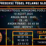 PREDIKSI TOGEL HONGKONG POOLS 10 AGUST 2025