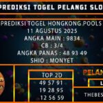 PREDIKSI TOGEL HONGKONG POOLS 11 AGUSTUS 2025