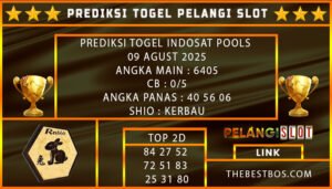 PREDIKSI TOGEL INDOSAT POOLS 09 AGUST 2025