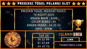 PREDIKSI TOGEL INDOSAT POOLS 10 AGUST 2025