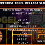 PREDIKSI TOGEL DUBLIN POOLS 15 AGUSTUS 2025