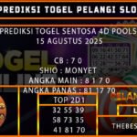 PREDIKSI TOGEL SENTOSA 4D POOLS 15 AGUSTUS 2025