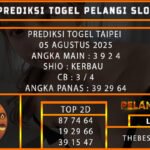 PREDIKSI TOGEL TAIPEI 05 AGUSTUS 2025