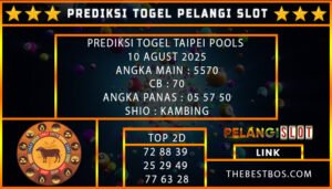 PREDIKSI TOGEL TAIPEI POOLS 10 AGUST 2025