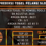 PREDIKSI TOGEL TELKOMSEL POOLS 04 AGUSTUS 2025