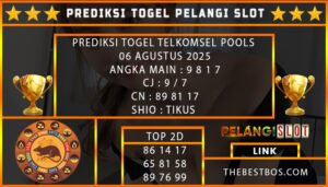 PREDIKSI TOGEL TELKOMSEL POOLS 06 AGUSTUS 2025