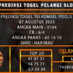 PREDIKSI TOGEL TELKOMSEL POOLS 07 AGUSTUS 2025
