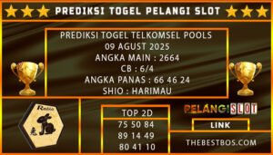 PREDIKSI TOGEL TELKOMSEL POOLS 09 AGUST 2025